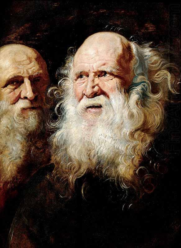 Study Heads of an Old Man, Peter Paul Rubens